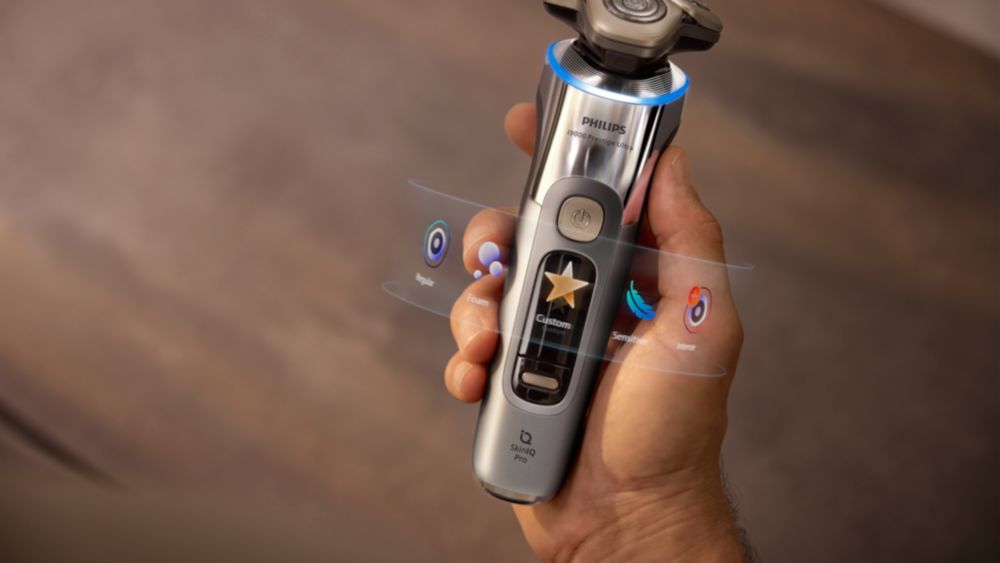 Ultimate experience,personalized to you with 5 shaving mode