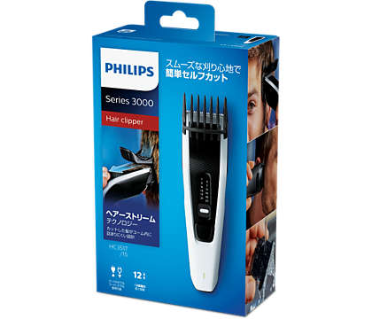 Hairclipper series 3000 ヘアーカッター HC3517/15 | Philips