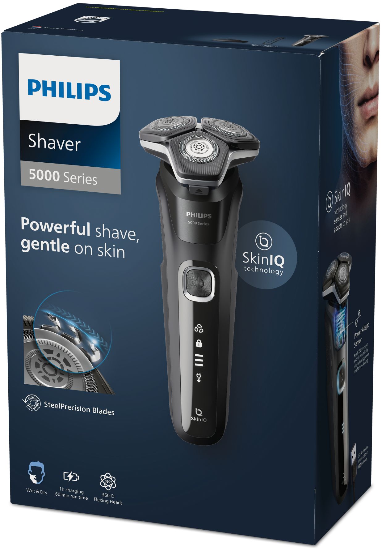 Shaver Series 5000 Wet & Dry electric shaver S5898/25 | Philips