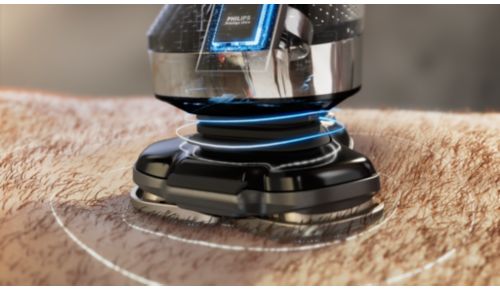 Se adapta a la densidad de la barba para un afeitado sin esfuerzo