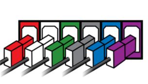 Easy-fit™ connectors with color-coding for a simple set-up