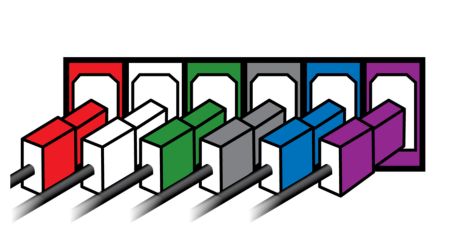 Easy-fit™ connectors with color-coding for a simple set-up
