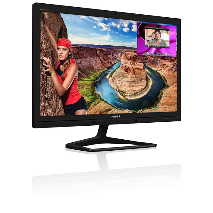 Brilliance ウェブカメラ、MultiView 搭載液晶モニター Brilliance ウェブカメラ、MultiView 搭載液晶モニター