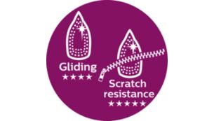 Philips' best gliding with increased scratch resistance