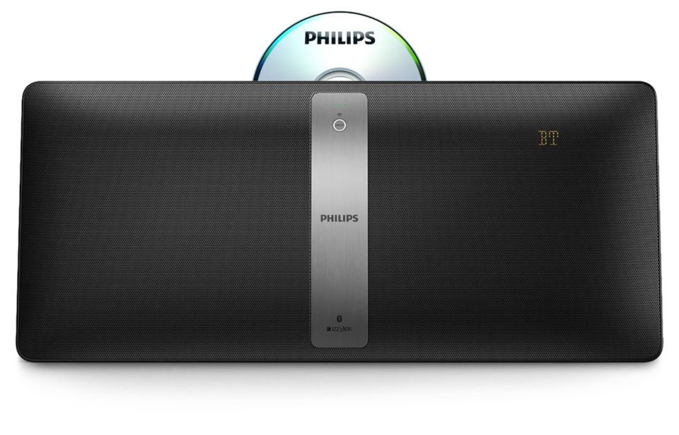 Philips  Bluetoothスピーカー　BM50　ブラック／黒 ワイヤレスマルチルームミュージックシステム BM50B/11 | Philips