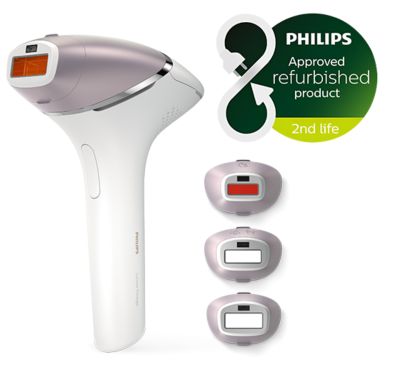 Philips Lumea BRI945/00 8000 Series Corded IPL Hair Remover with 2