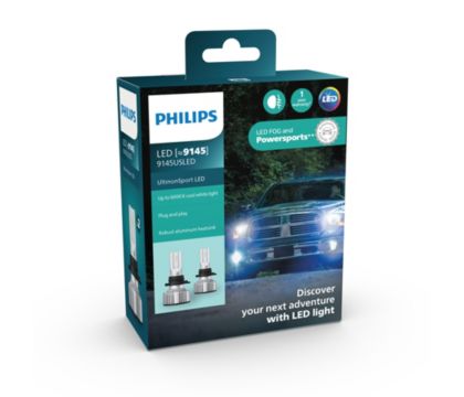 Philips 9145 Ultinon LED Fog Light (Pair)