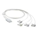 Cbl 4 lead set Grabber IEC, ICU ECG patient cable set, chest Lead Set