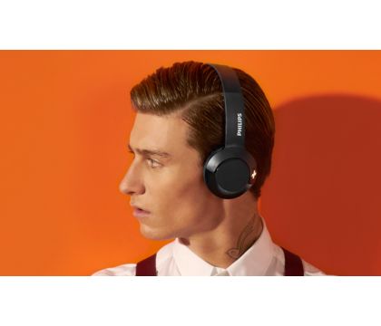 Philips bass+ best sale on ear headphones