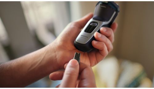 60 minuti di rasatura senza filo dopo una ricarica di 1 ora