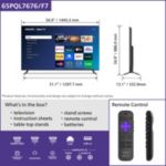 Elegant Smart TV with a vivid display