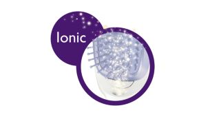 Ionic care for smooth and shiny hair