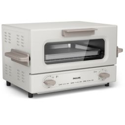 Philips 3000 series 飞利浦 迷你烤箱_胡椒白