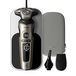 Shaver S9000 Prestige Rasoio elettrico Wet &amp; Dry, Serie 9000