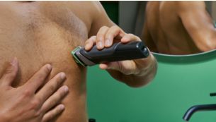 Trim body hair efficiently and with extra protection
