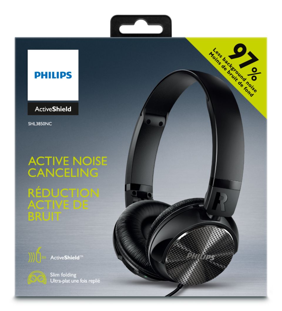 Noise cancellation headphones SHL3850NC 00 Philips