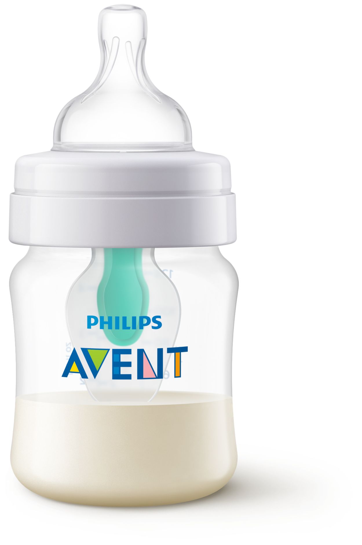 Philips Avent, biberón anticólicos, 1 mes o más, 2 biberones, 9 oz (260 ml)