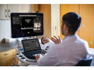 Collaboration Live for tele-ultrasound Now ultrasound systems can do more than scan. 