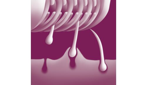 Sanfte Pinzetten entfernen Härchen, ohne dabei an der Haut zu ziehen