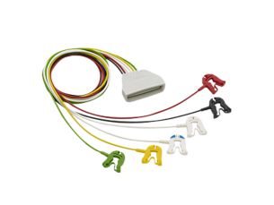 Patient Cable ECG 6 lead Grabber Telemetry Lead Set