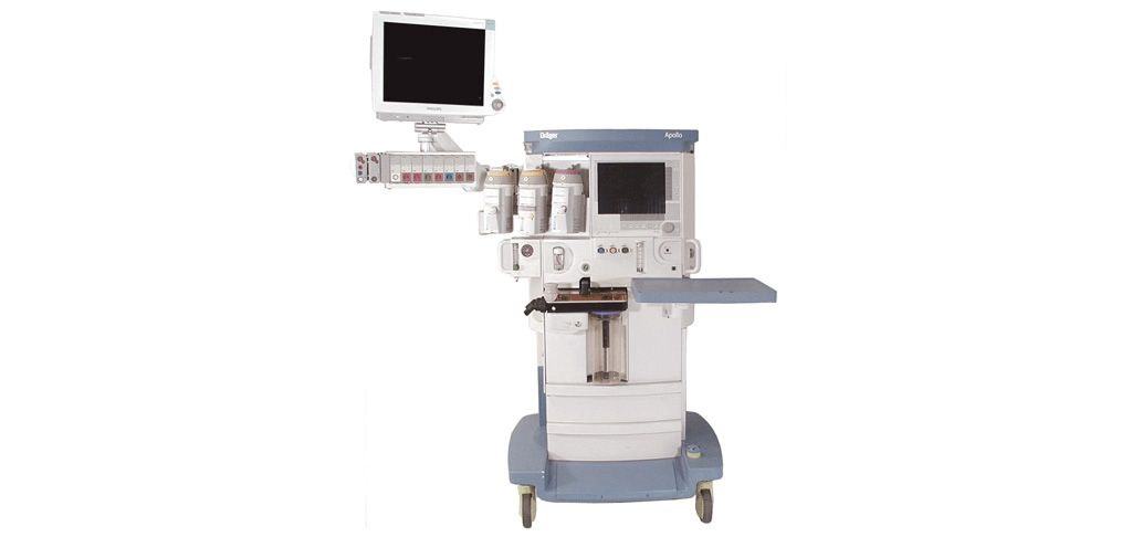 IntelliVue MP60/70: Draeger Apollo VHM Mounting Kit