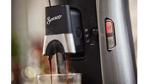 Intensity Plus-säätimellä saat kahvisi mustana, vahvana tai espressona