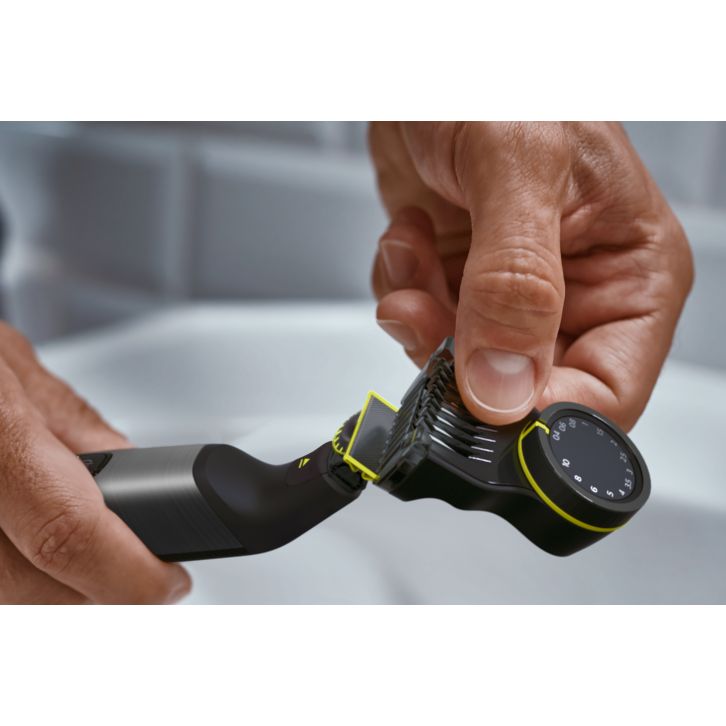 Trim edge and shave any length of hair effortlessly*