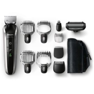 Multigroom series 7000 Tondeuse visage et corps 10 en 1