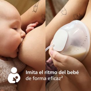 Avent Manos libres Extractor de leche eléctrico doble