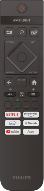 Philips TV 2024: 6009 Serie - Fernbedienung