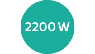 Profesionalna moč 2200 W za popolno pričesko