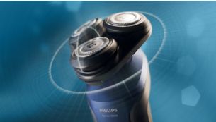 Follows facial contours for a smooth, comfortable shave