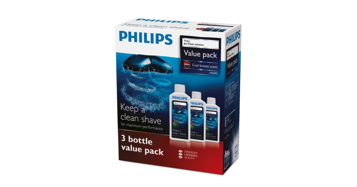 ジェットクリーン専用クリーニング液 HQ203/61 | Philips