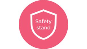 Safety stand for ease of use