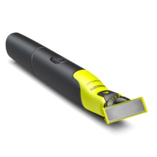 OneBlade 360 with connectivity Waterproof trimmer and shaver with adjustable comb
