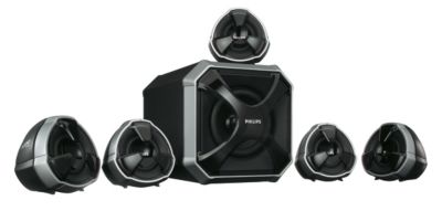 Multimedia Speaker 5.1 MMS460/17 | Philips