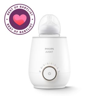 Avent Premium Fast bottle warmer for even warming
