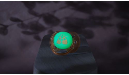 Leuchtet im Dunkeln, auch wenn das Licht schon lange aus ist