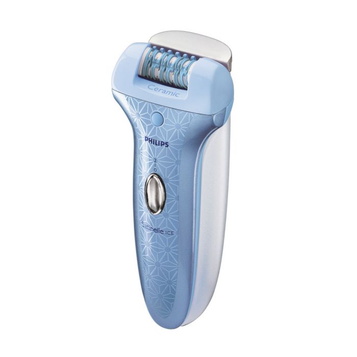 Unique ceramic epilation system from Philips