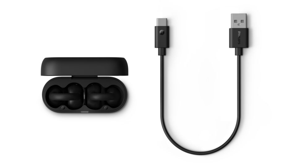 2000 series Open-ear true wireless earbuds TAQ2000BK/00 | Philips