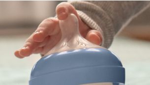 Natural latch on with breast-shaped nipple