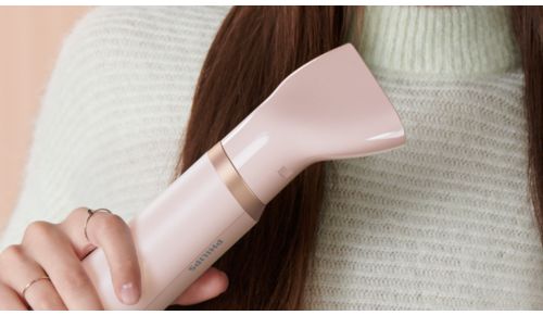 Wąski koncentrator zapewnia intensywny nadmuch powietrza