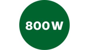 محرك قوي ولكنه موفر للطاقة بقدرة 800 واط