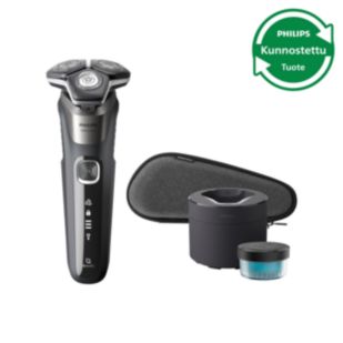 Shaver Series 5000 Kunnostettu sähköparranajokone märkä- ja kuiva-ajoon