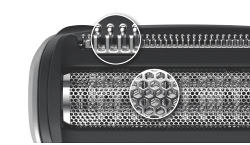 Protects skin while shaving or trimming