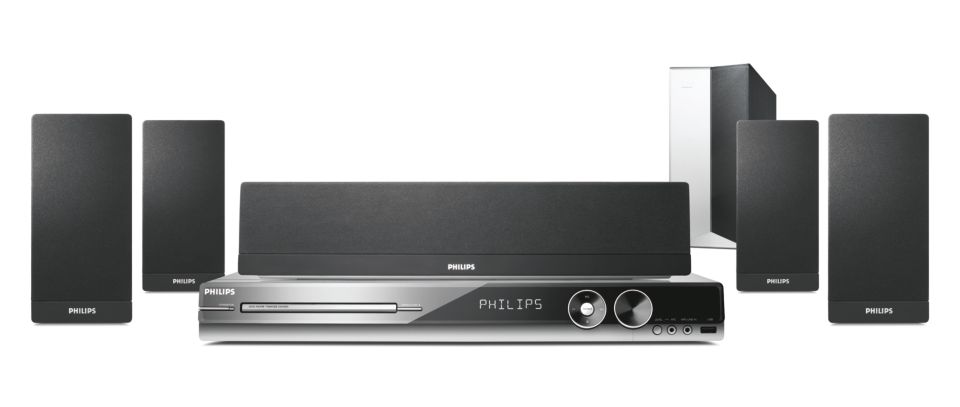 Philips home best sale theatre dvd