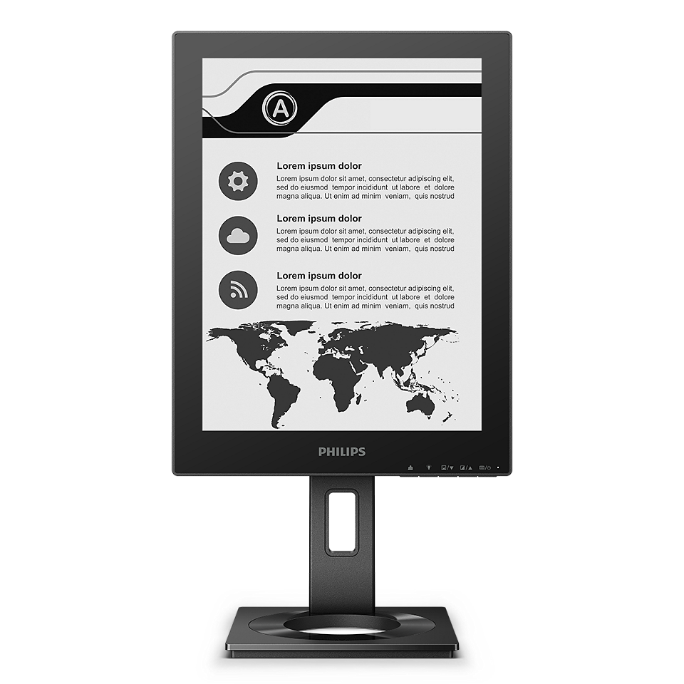 Business Monitor Electronic paper display 13B1K3300/27 | Philips Business Monitor Electronic paper display 13B1K3300/27 | Philips