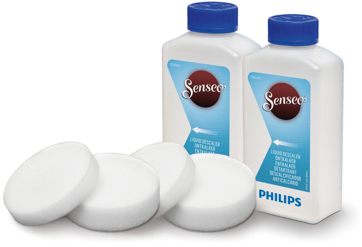Décalcifiant détartrant liquide Saeco Philips - 2 Flacons de 250 ml
