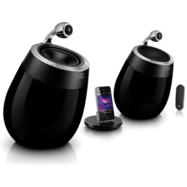 Philips Fidelio DS9800W SoundSphere docking speakers