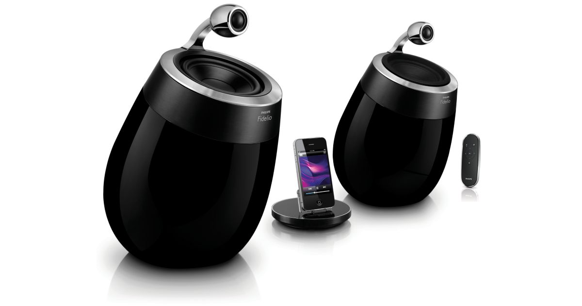 Philips Fidelio DS9800W SoundSphere docking speakers DS9800W/10 | Philips